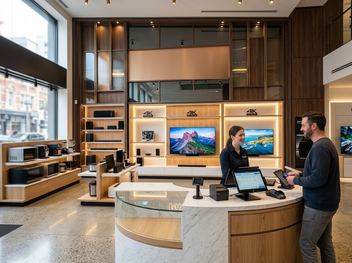 Modern connected retail store operations and point of sale